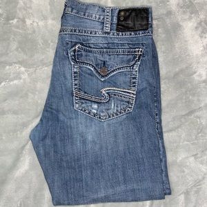 Men’s Silver Jeans